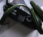 Handmade Camera Neck straps-MT.Fuji Safari Green